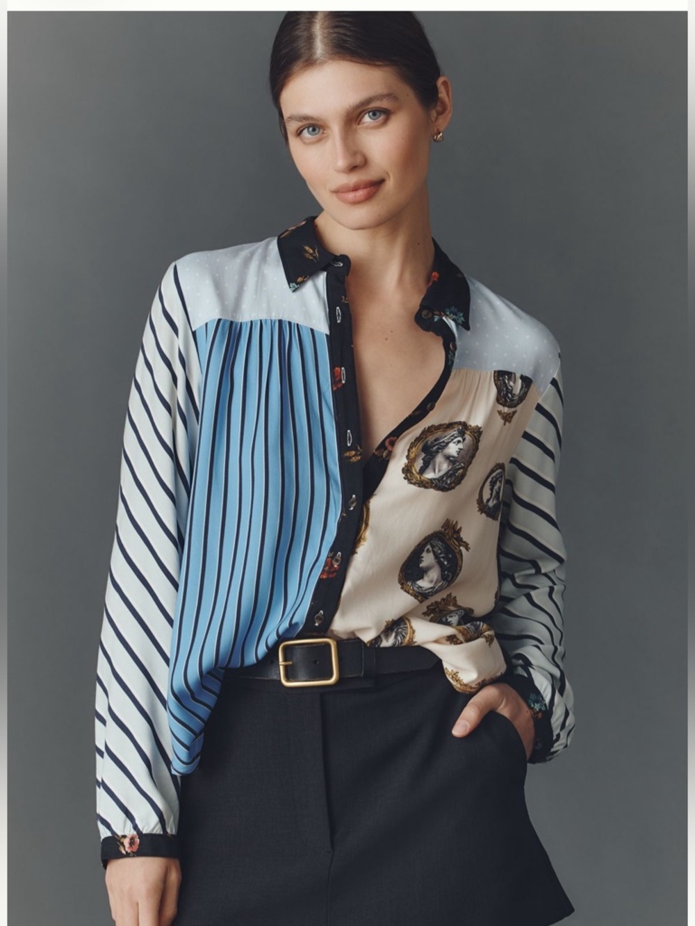 Anthropologie Maeve Paz button down shirt